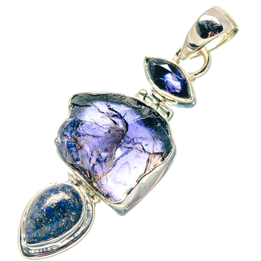 Tanzanite Pendants handcrafted by Anasilvercos - PD19079