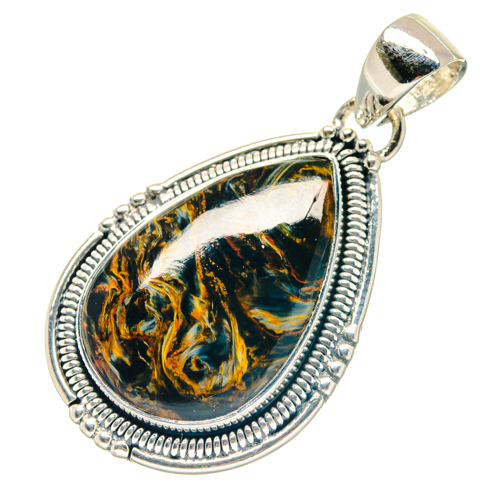 Pietersite Pendants handcrafted by Anasilvercos - PD19081