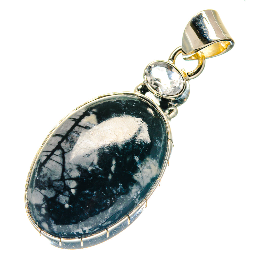 Picasso Jasper Pendants handcrafted by Anasilvercos - PD19083