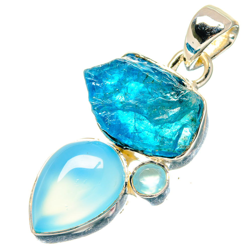 Apatite Pendants handcrafted by Anasilvercos - PD19098