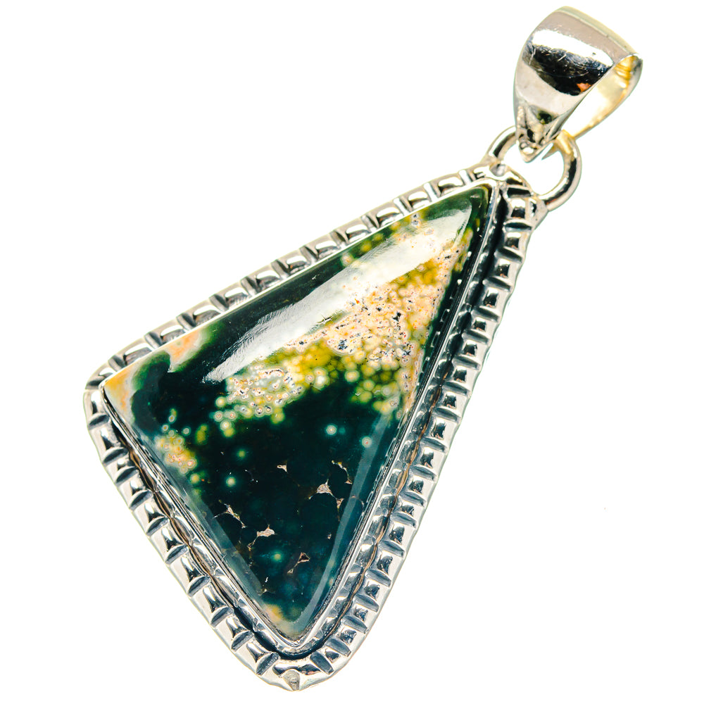 Ocean Jasper Pendants handcrafted by Anasilvercos - PD19114 - Photo 2
