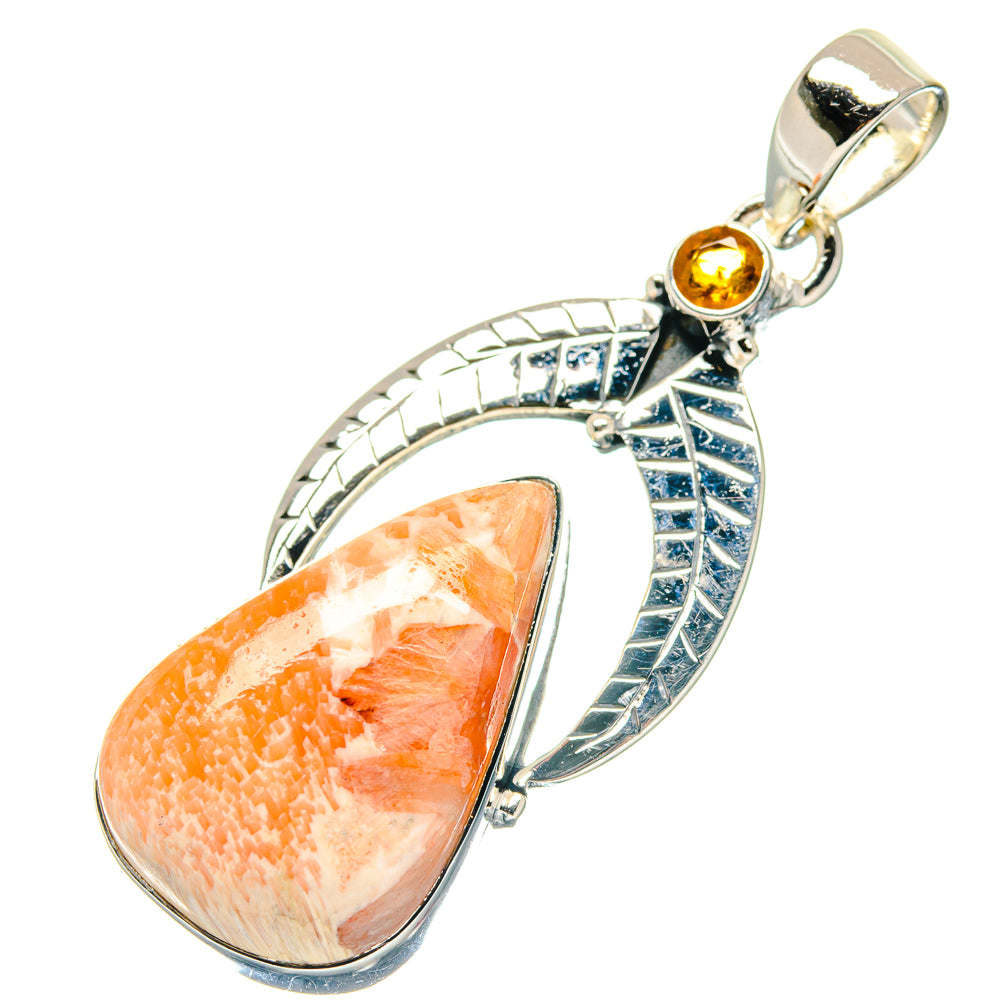 Scolecite Pendants handcrafted by Anasilvercos - PD19134