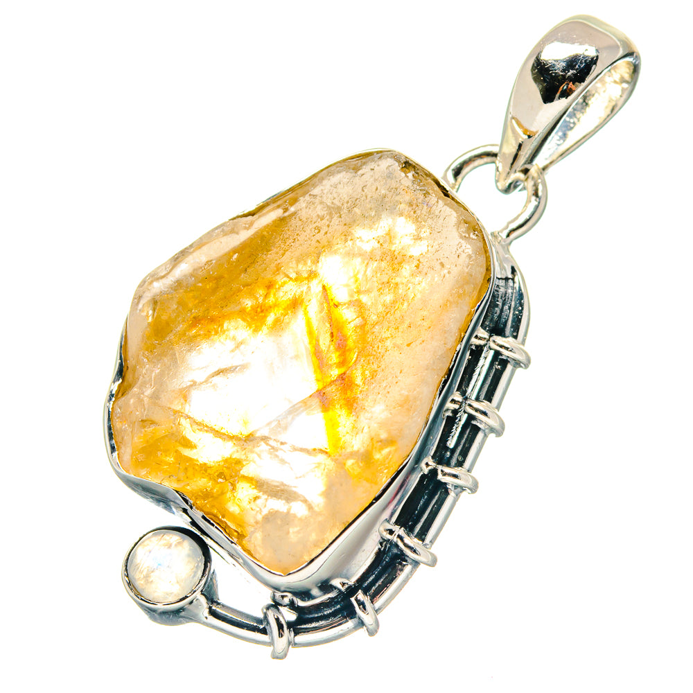 Citrine Pendants handcrafted by Anasilvercos - PD19135
