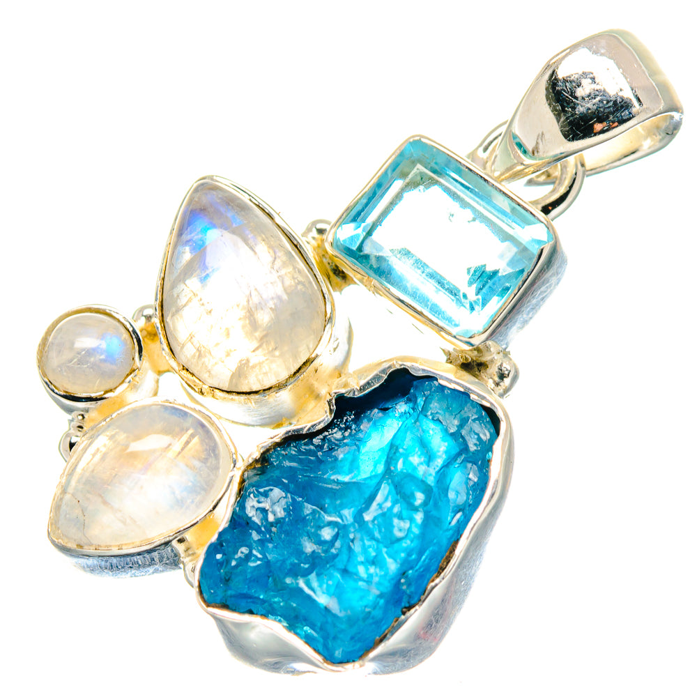 Apatite Pendants handcrafted by Anasilvercos - PD19148