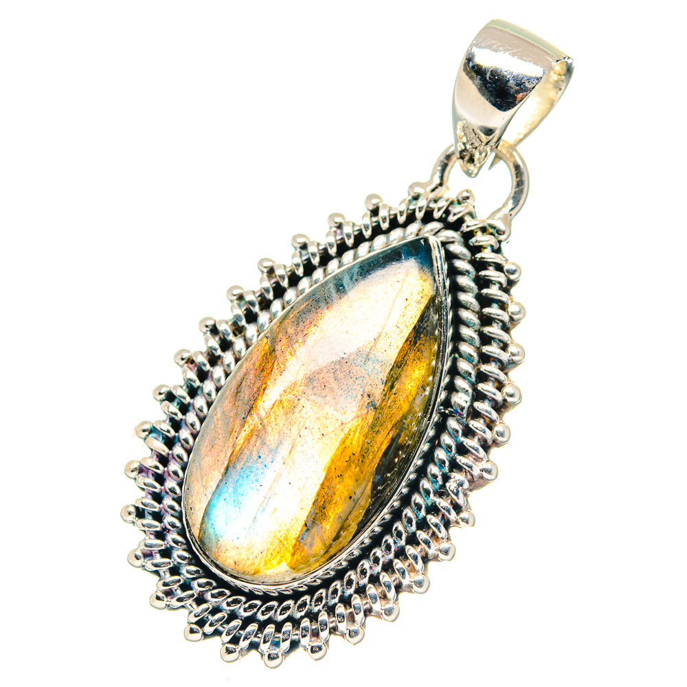 Labradorite Pendants handcrafted by Anasilvercos - PD19149