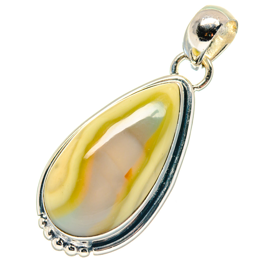 Willow Creek Jasper Pendants handcrafted by Anasilvercos - PD19153