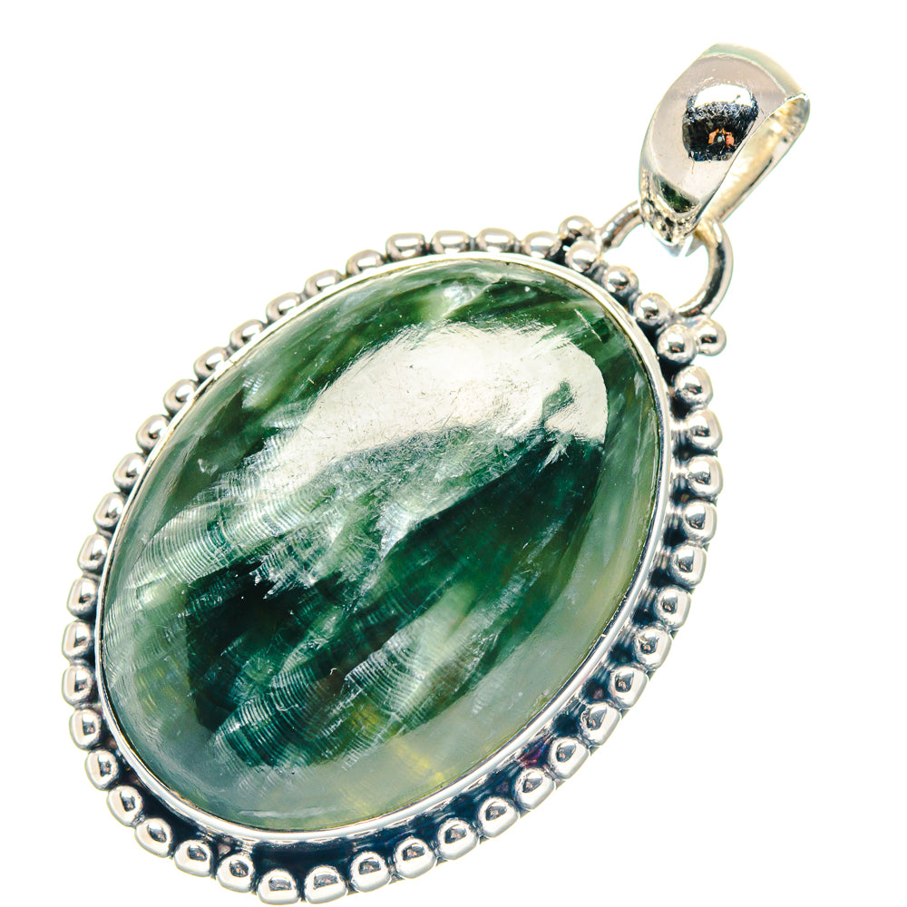 Seraphinite Pendants handcrafted by Anasilvercos - PD19163