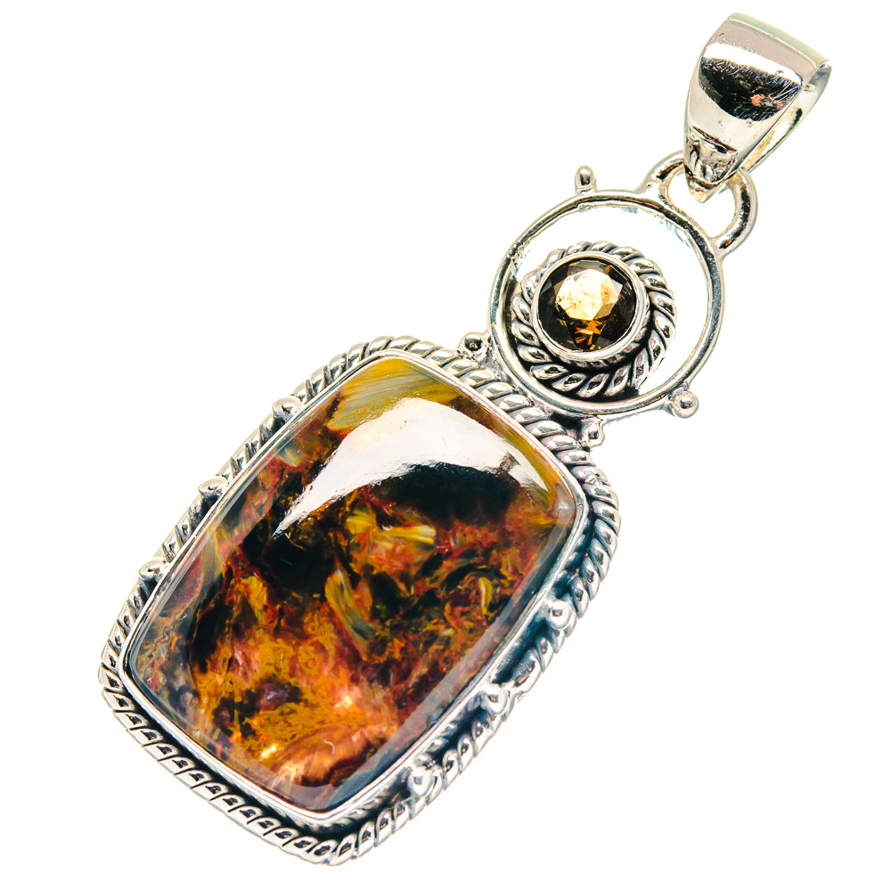 Pietersite Pendants handcrafted by Anasilvercos - PD19170