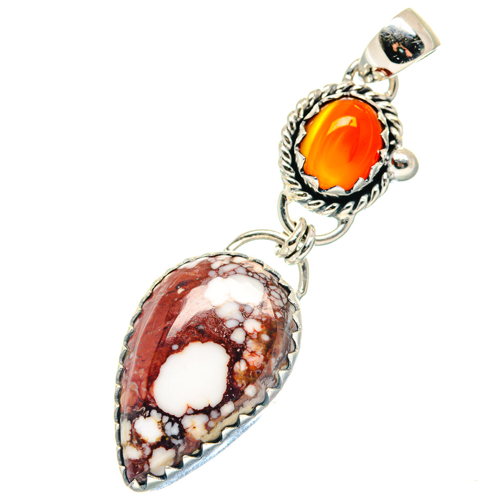 Wild Horse Jasper Pendants handcrafted by Anasilvercos - PD19174