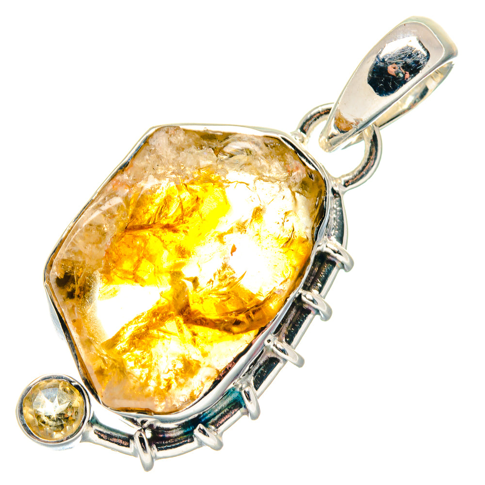 Citrine Pendants handcrafted by Anasilvercos - PD19181