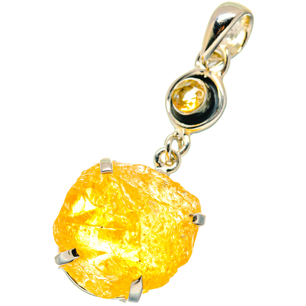 Citrine Pendants handcrafted by Anasilvercos - PD19183
