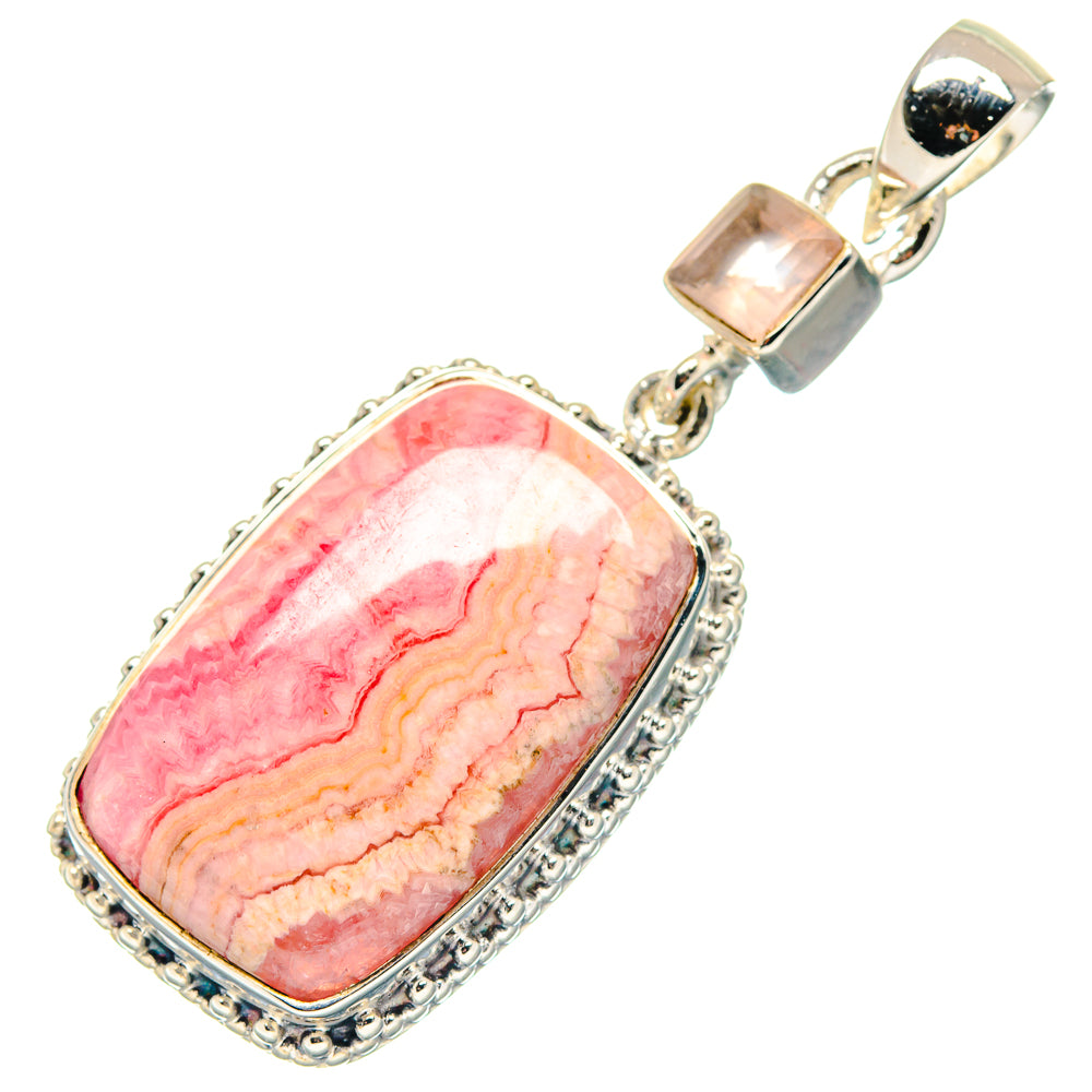 Rhodochrosite Pendants handcrafted by Anasilvercos - PD19185