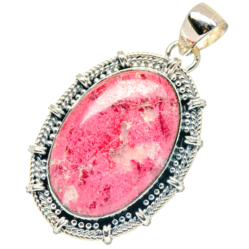 Thulite Pendants handcrafted by Anasilvercos - PD19192 - Photo 2