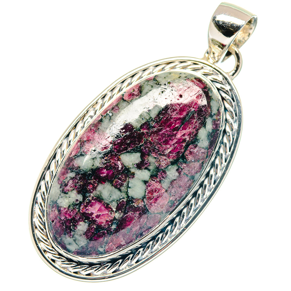 Russian Eudialyte Pendants handcrafted by Anasilvercos - PD19200