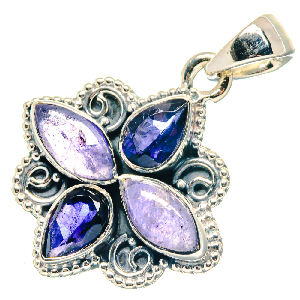 Tanzanite Pendants handcrafted by Anasilvercos - PD19203