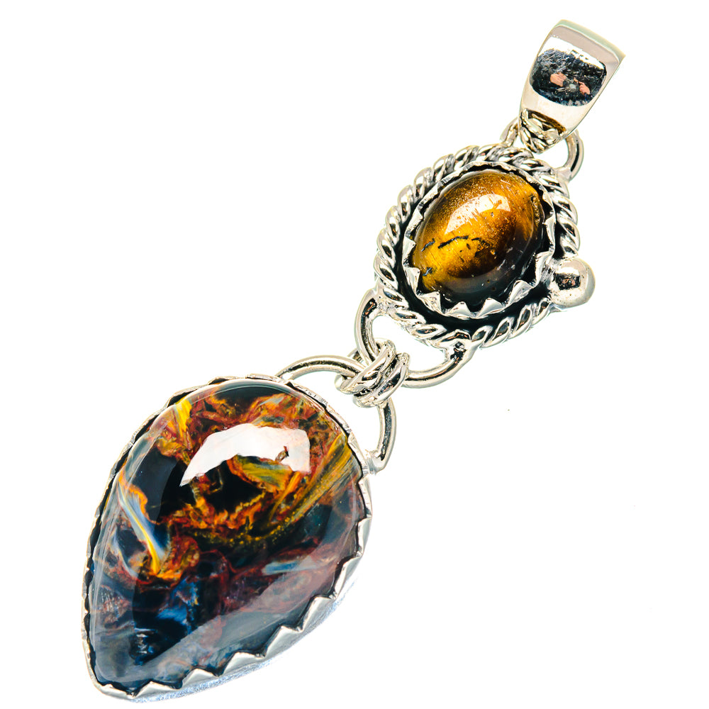 Pietersite Pendants handcrafted by Anasilvercos - PD19213