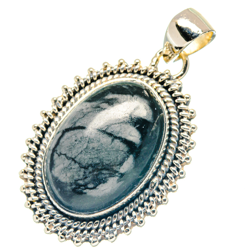Picasso Jasper Pendants handcrafted by Anasilvercos - PD19214 - Photo 2