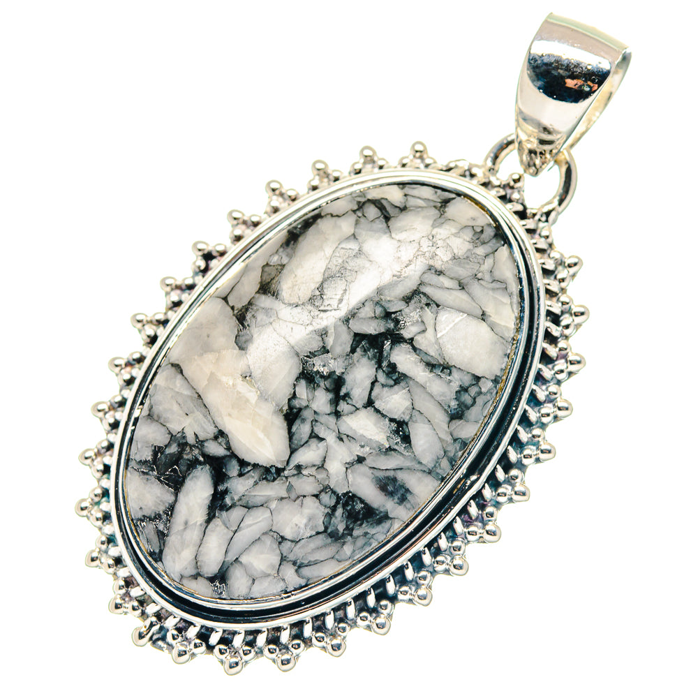 Pinolith Jasper Pendants handcrafted by Anasilvercos - PD19217