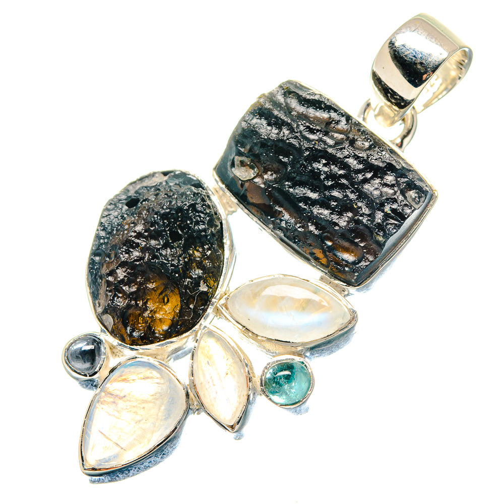 Tektite Pendants handcrafted by Anasilvercos - PD19222