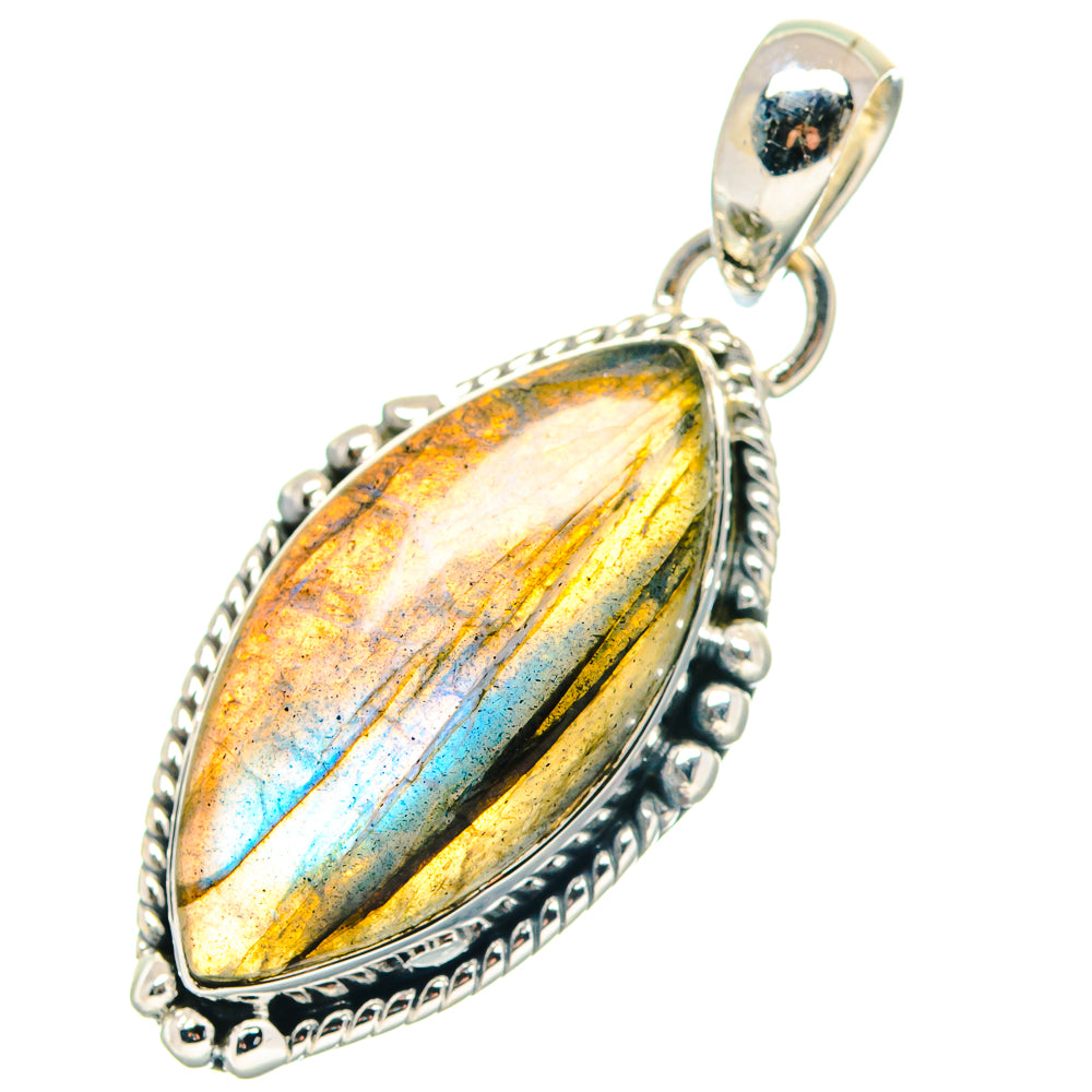 Labradorite Pendants handcrafted by Anasilvercos - PD19246