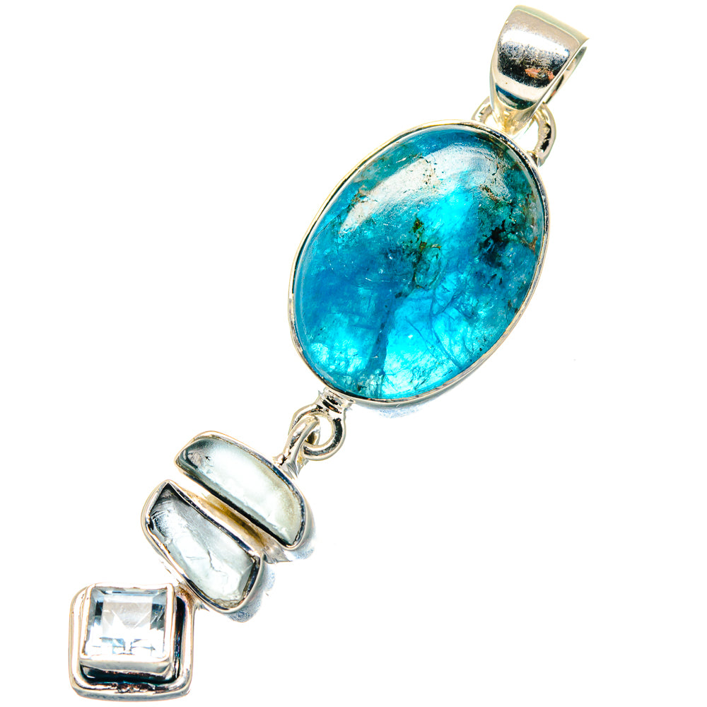 Apatite Pendants handcrafted by Anasilvercos - PD19253