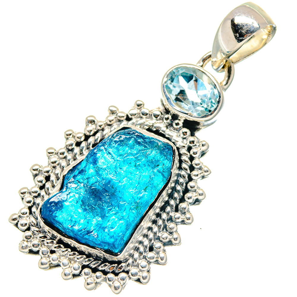 Apatite Pendants handcrafted by Anasilvercos - PD19258