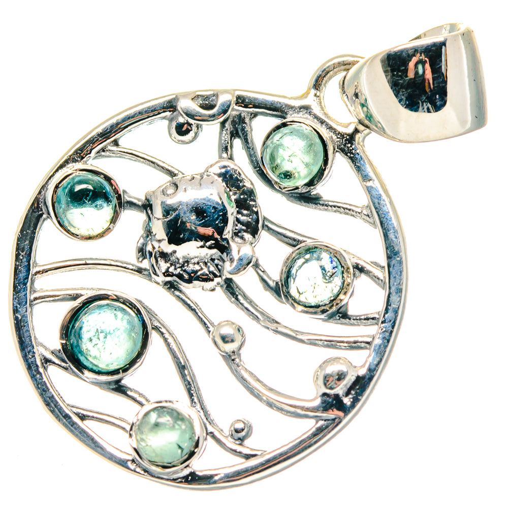 Aquamarine Pendants handcrafted by Anasilvercos - PD19260