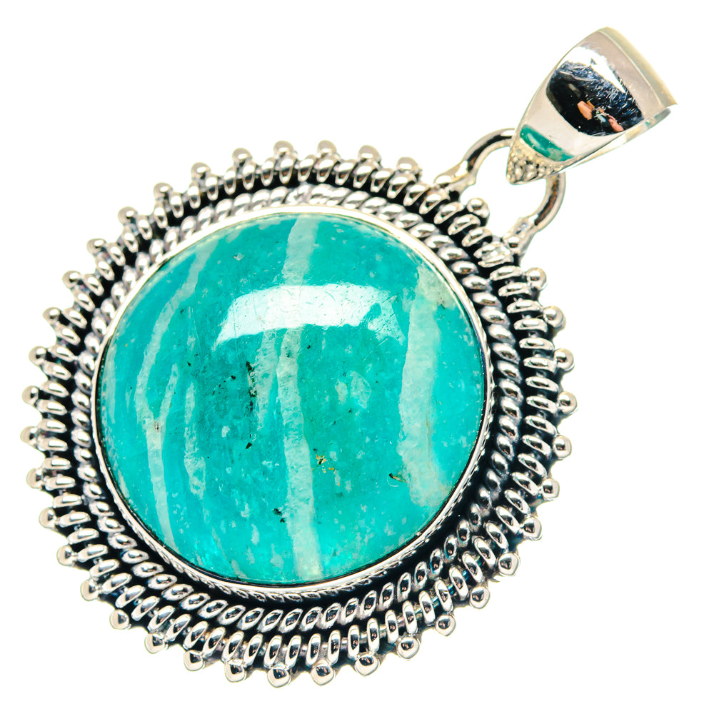 Amazonite Pendants handcrafted by Anasilvercos - PD19262