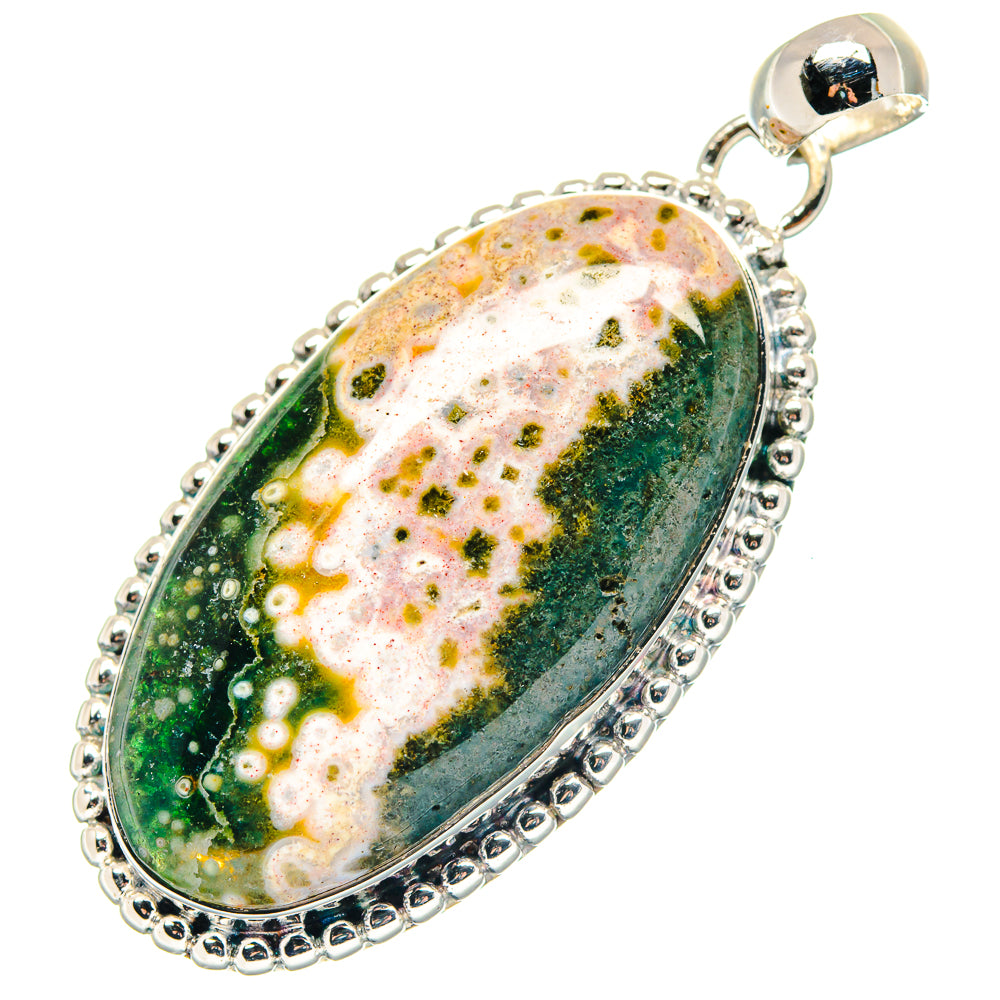 Ocean Jasper Pendants handcrafted by Anasilvercos - PD19263