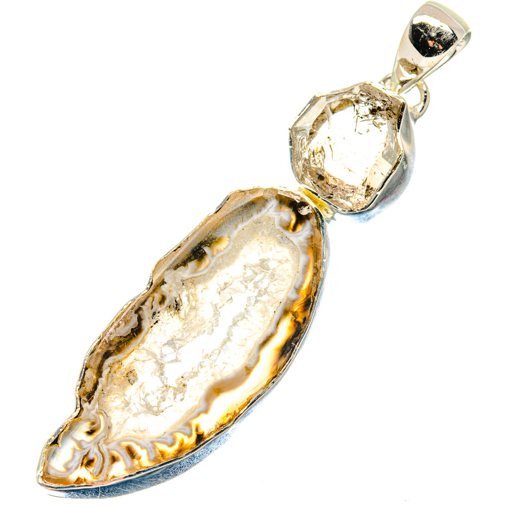 Occo Geode Pendants handcrafted by Anasilvercos - PD19273
