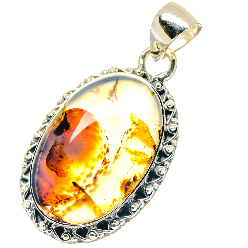 Montana Agate Pendants handcrafted by Anasilvercos - PD19277