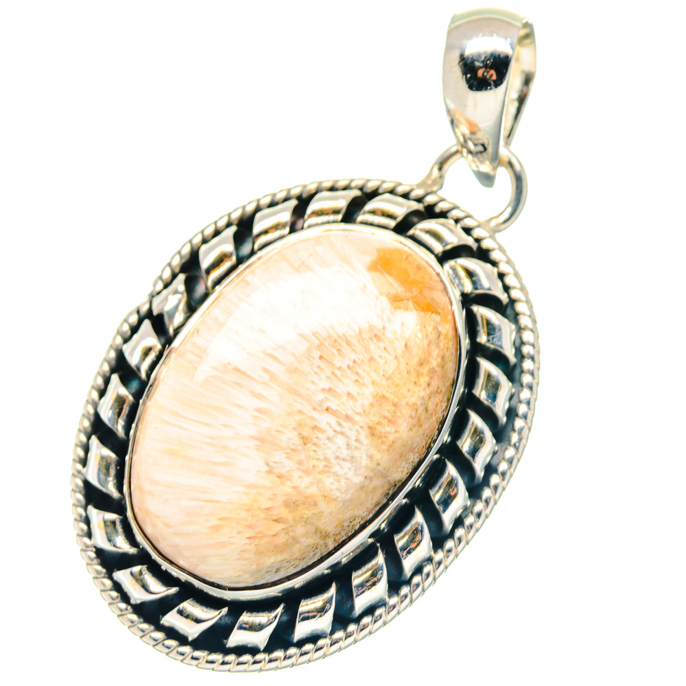 Scolecite Pendants handcrafted by Anasilvercos - PD19286