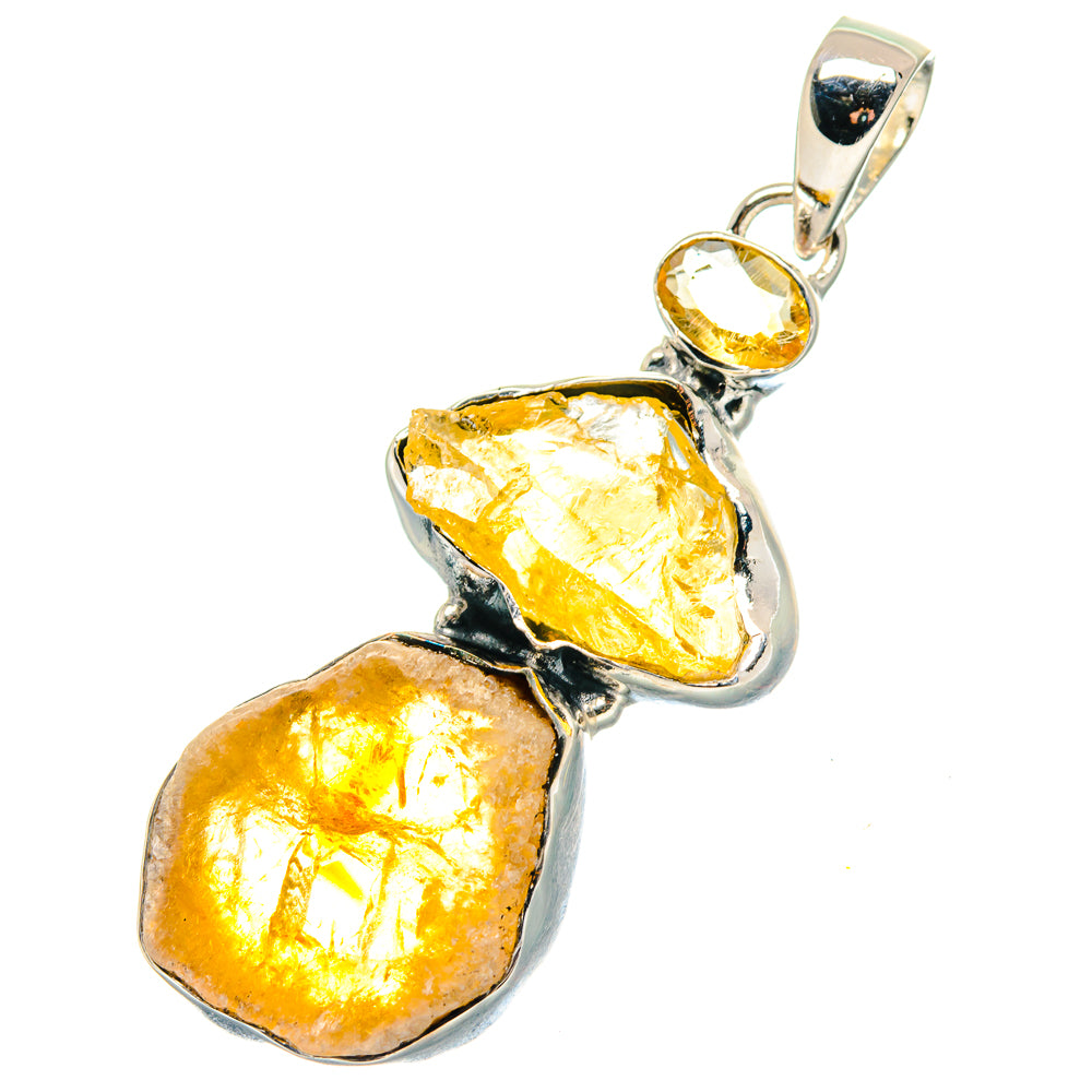 Citrine Pendants handcrafted by Anasilvercos - PD19287 - Photo 2