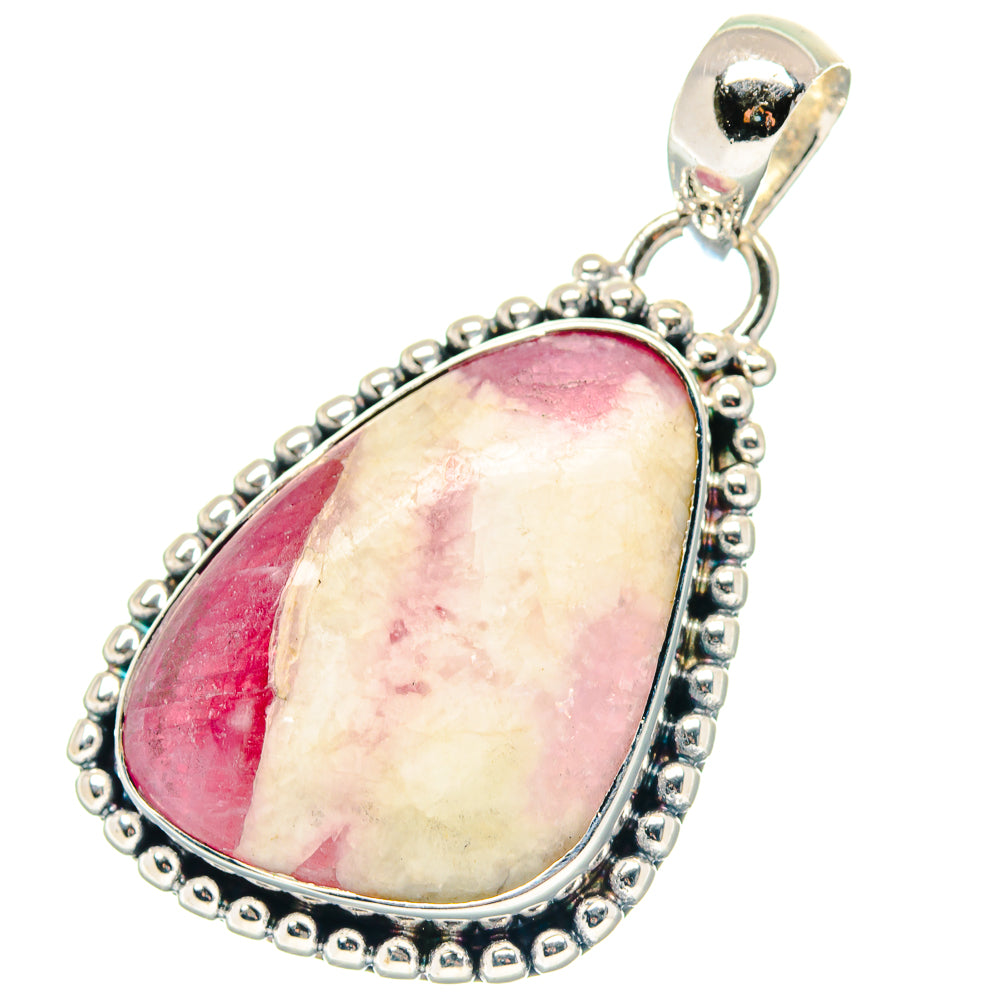 Rhodochrosite Pendants handcrafted by Anasilvercos - PD19297