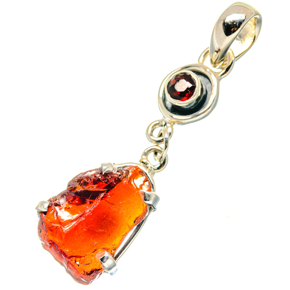 Garnet Pendants handcrafted by Anasilvercos - PD19301
