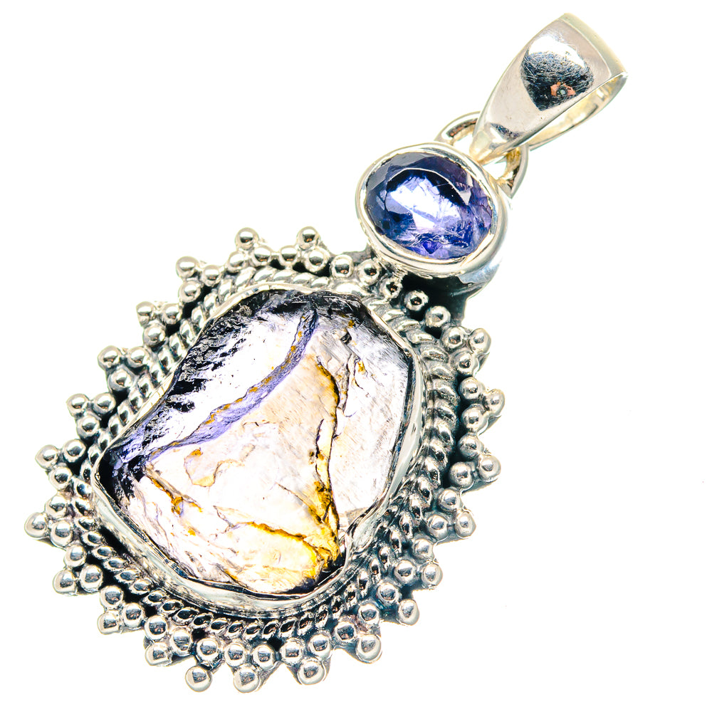 Tanzanite Pendants handcrafted by Anasilvercos - PD19306