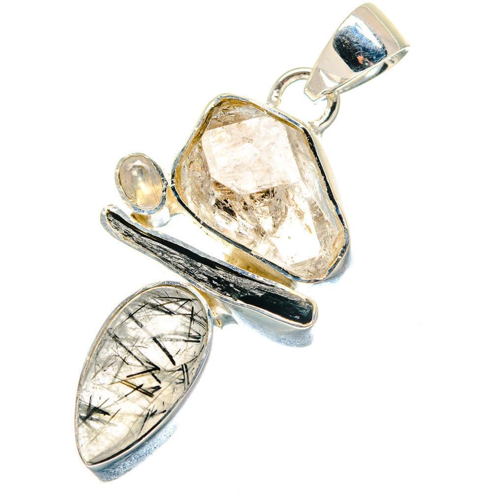 Herkimer Diamond Pendants handcrafted by Anasilvercos - PD19312