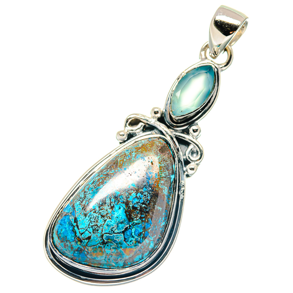 Shattuckite Pendants handcrafted by Anasilvercos - PD19336