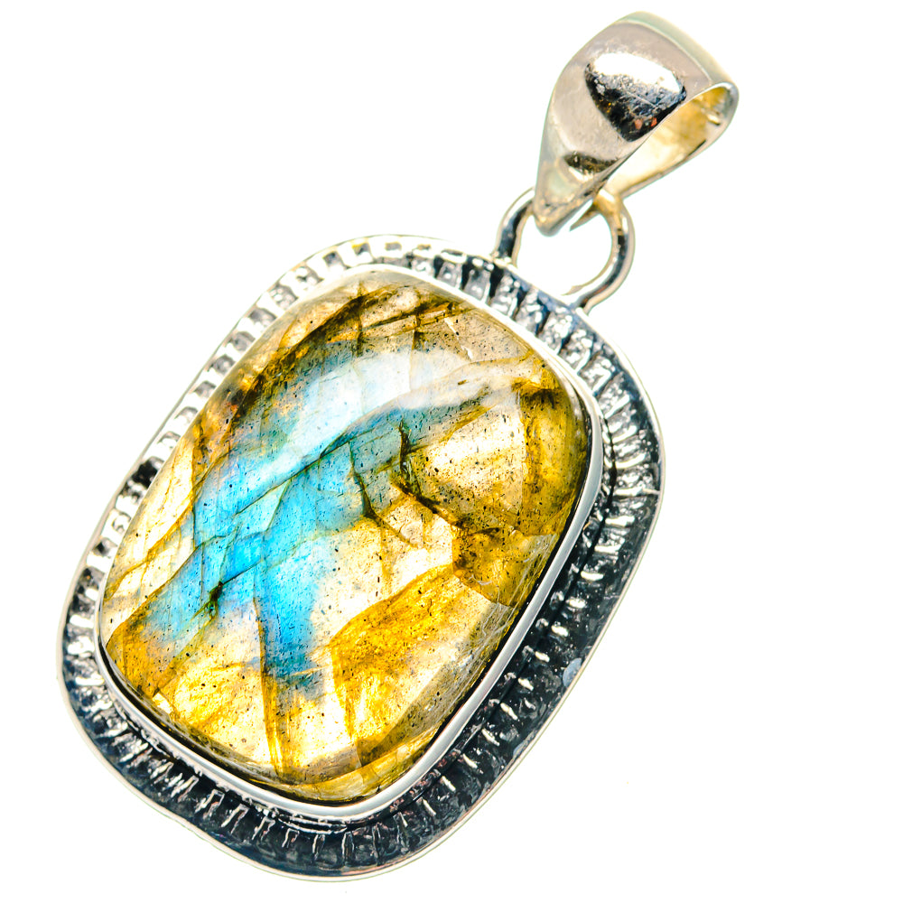 Labradorite Pendants handcrafted by Anasilvercos - PD19342