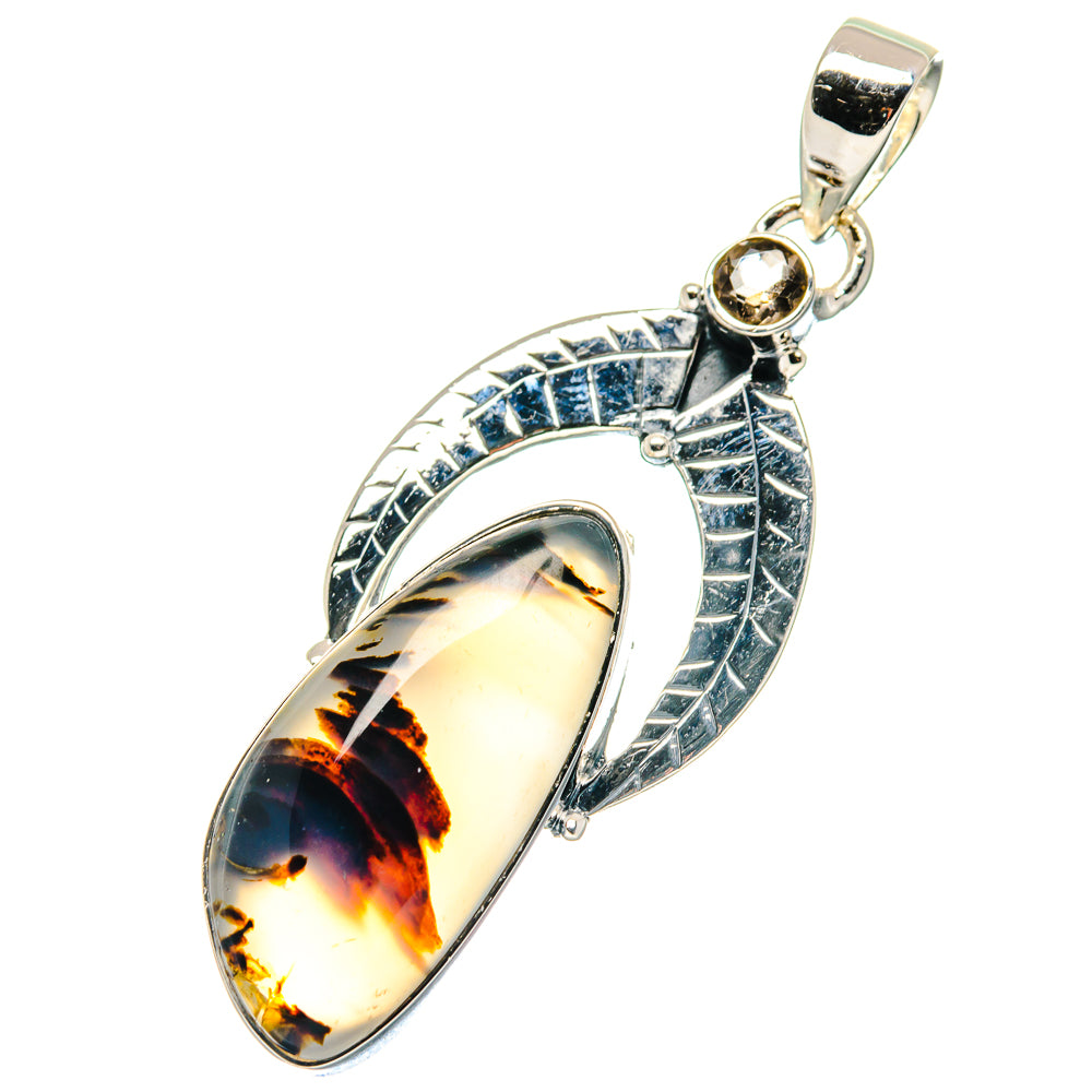 Montana Agate Pendants handcrafted by Anasilvercos - PD19352