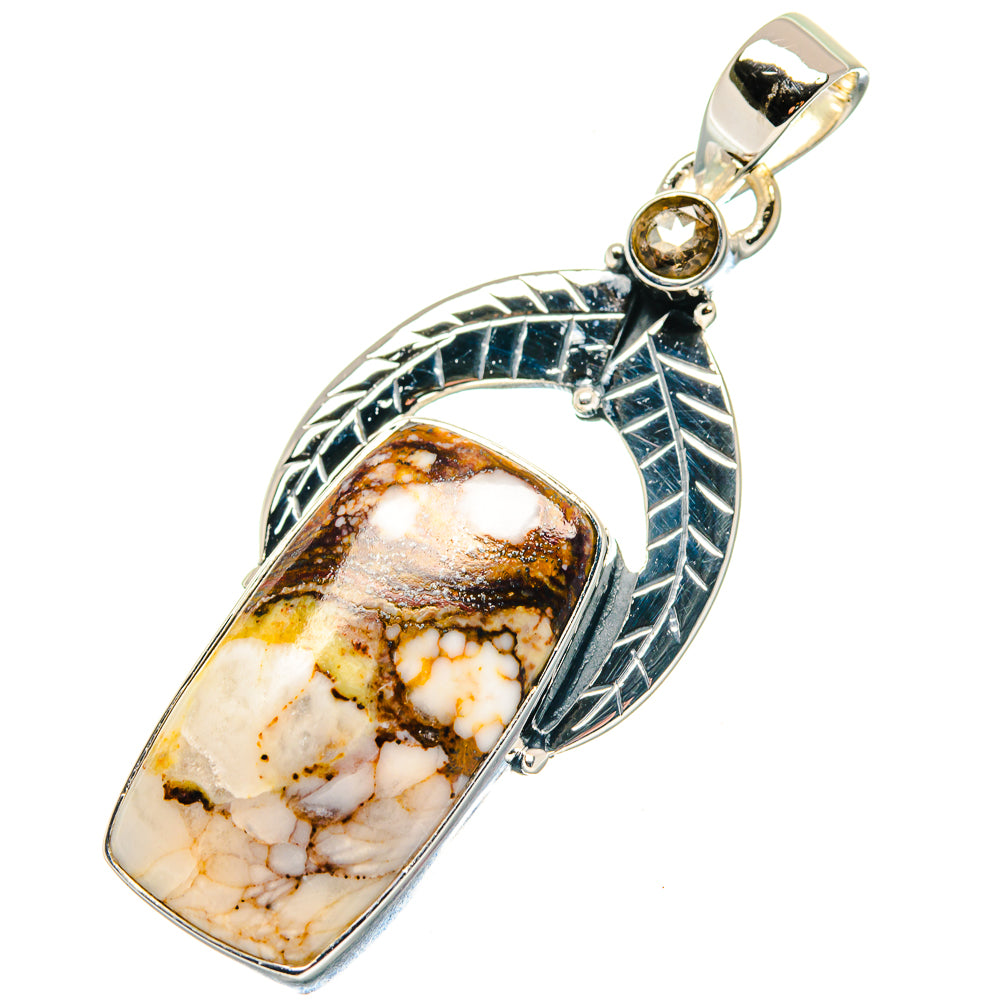 Wild Horse Jasper Pendants handcrafted by Anasilvercos - PD19353