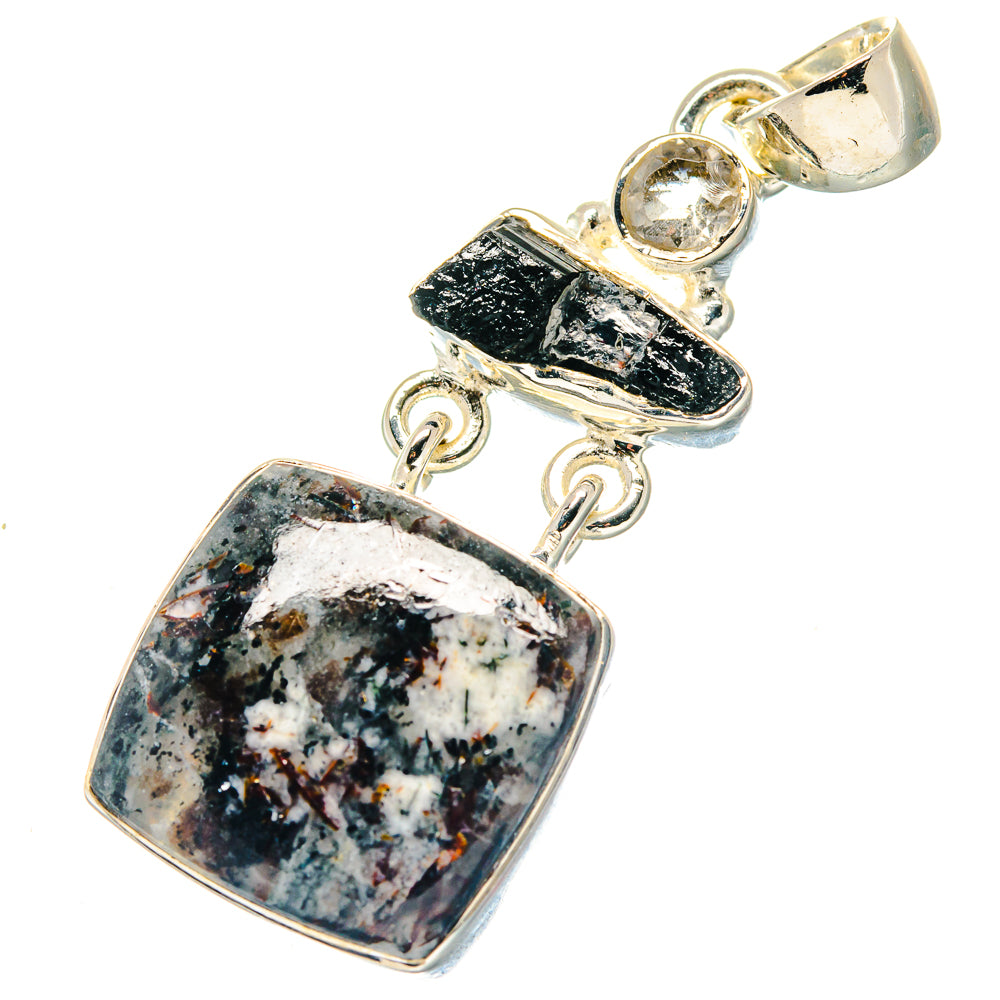 Astrophyllite Pendants handcrafted by Anasilvercos - PD19364