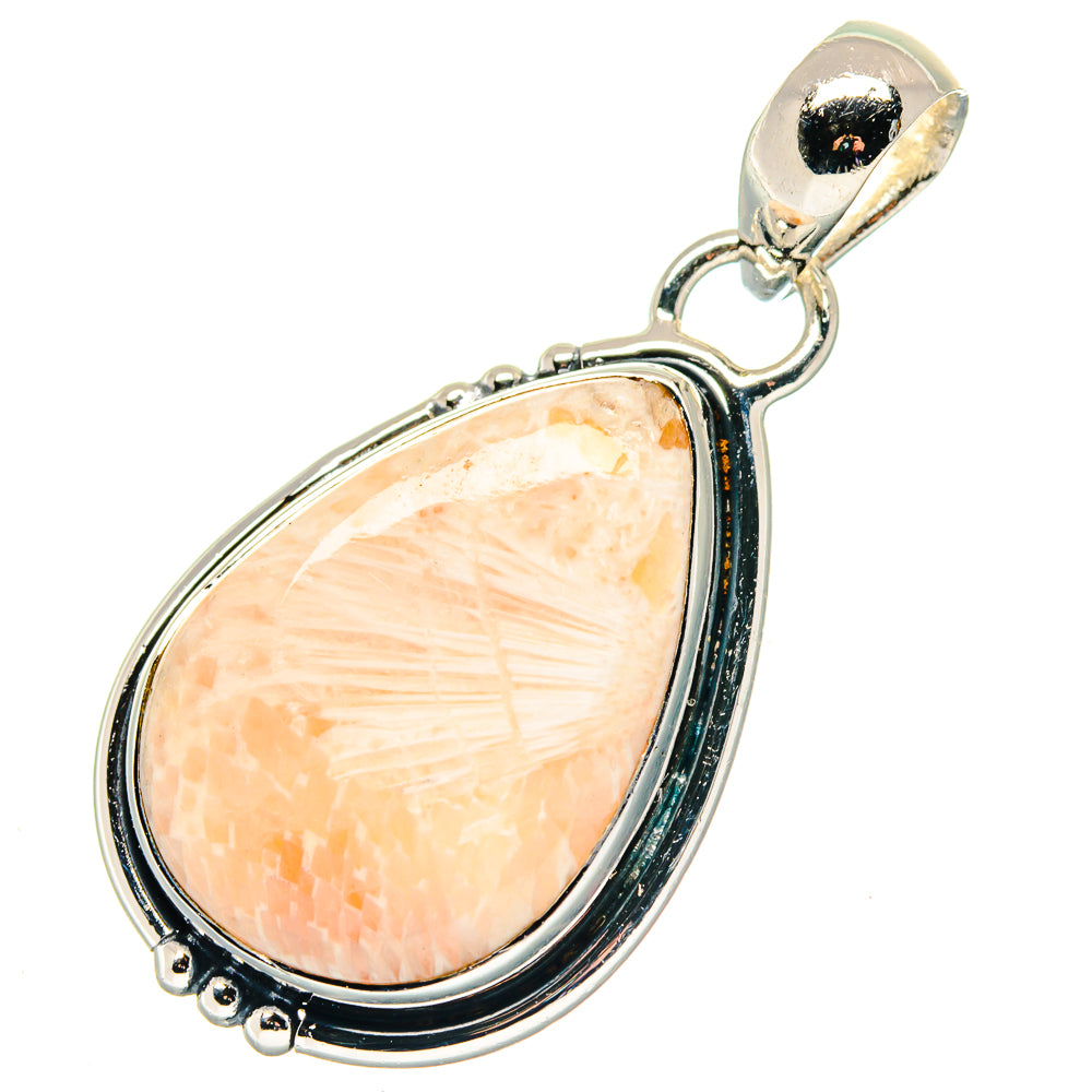 Scolecite Pendants handcrafted by Anasilvercos - PD19368