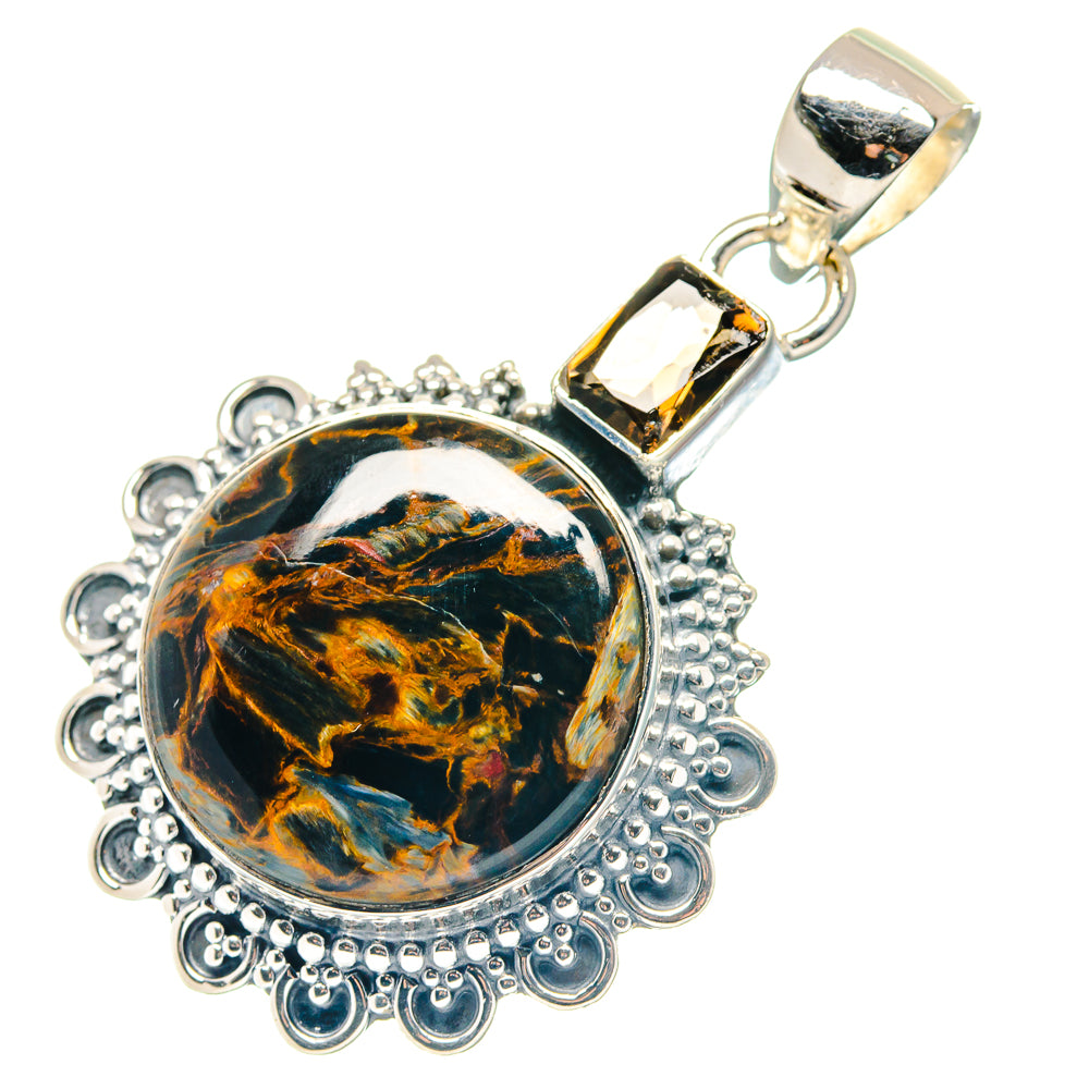 Azurite Pendants handcrafted by Anasilvercos - PD19391