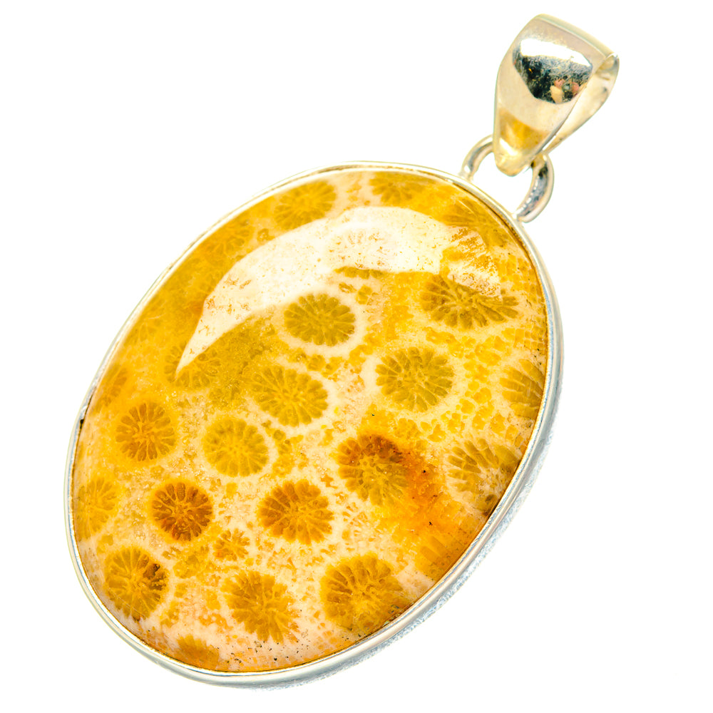 Desert Druzy Pendants handcrafted by Anasilvercos - PD19476