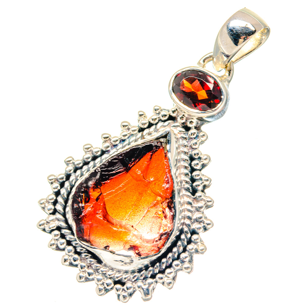 Unakite Pendants handcrafted by Anasilvercos - PD19488