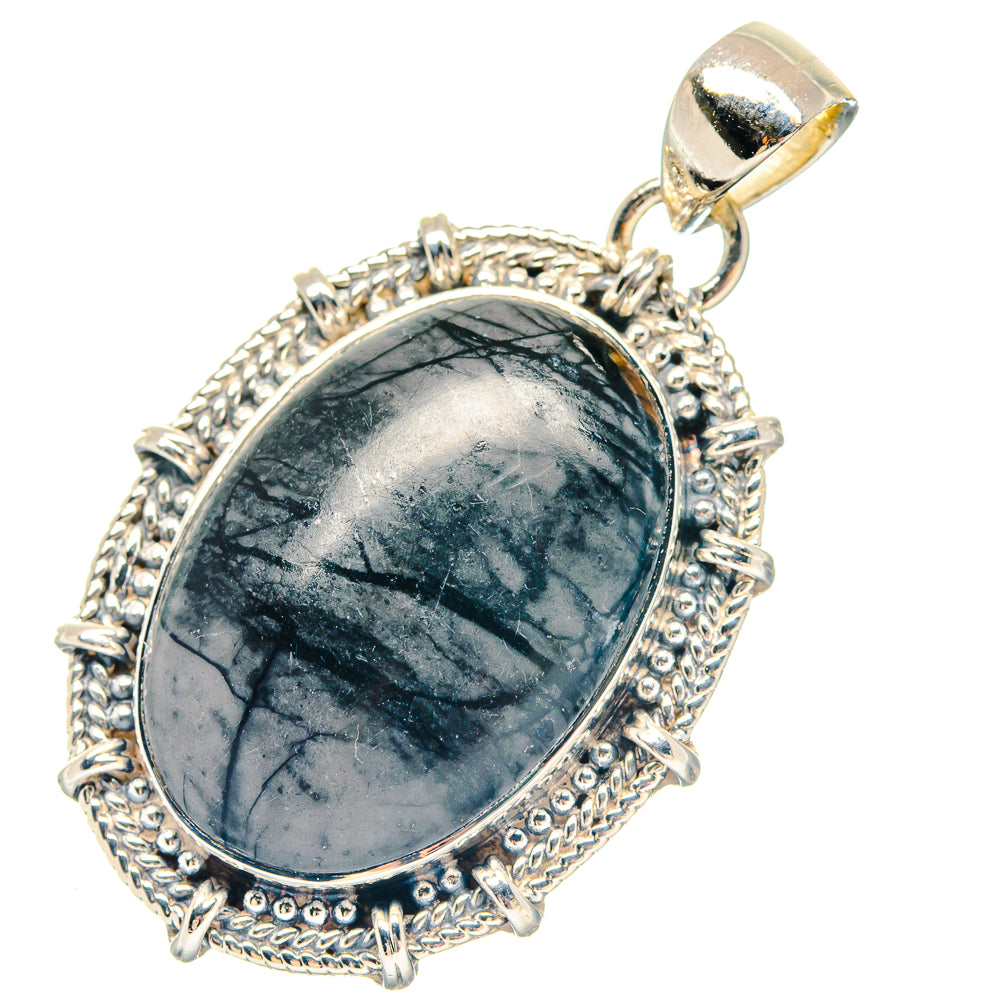 Spectro Pyrite Druzy Pendants handcrafted by Anasilvercos - PD19507 - Photo 2