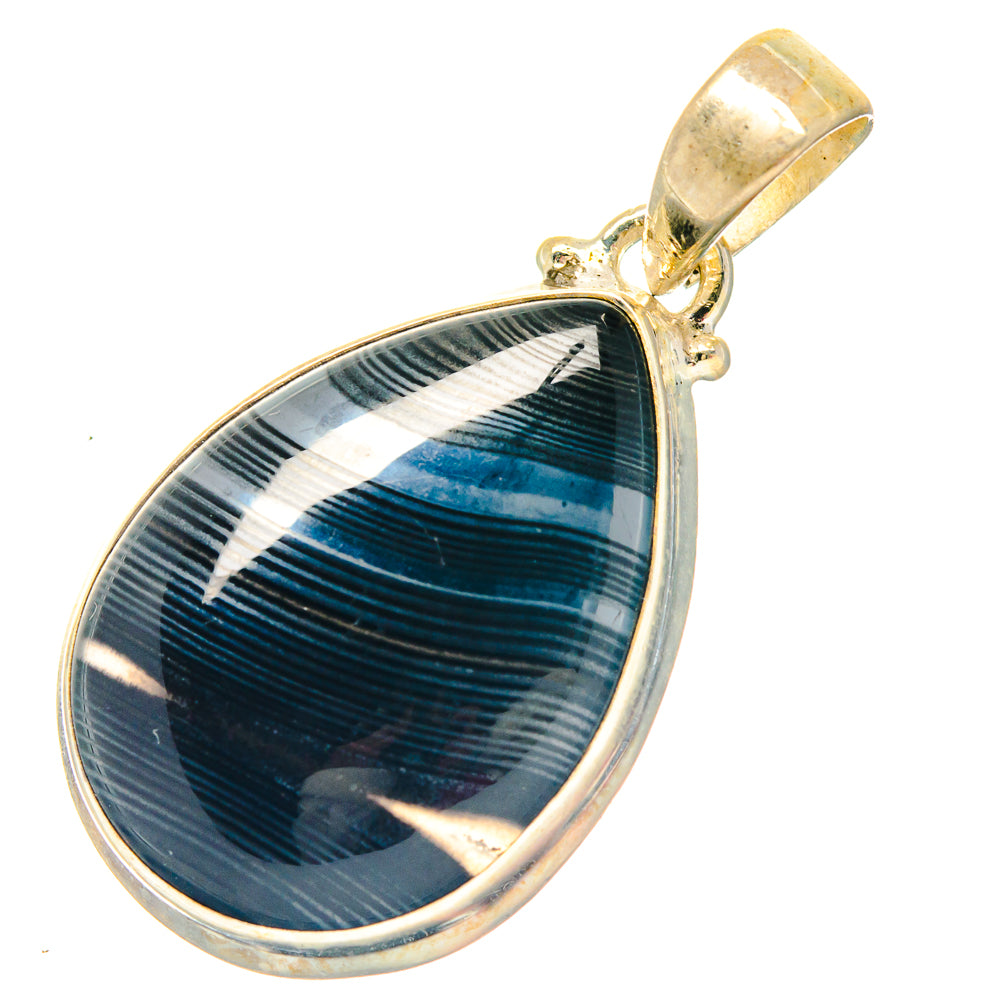 Black Tourmaline Pendants handcrafted by Anasilvercos - PD19511