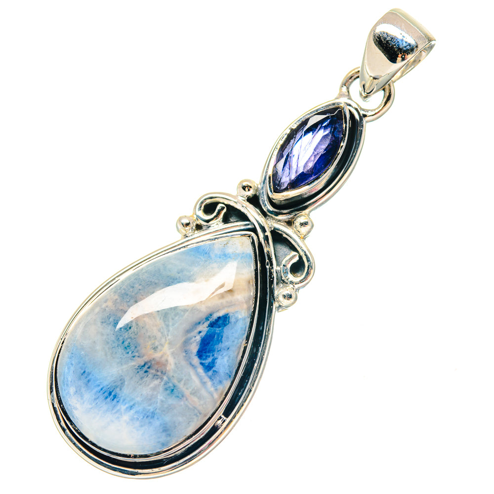 Azurite Pendants handcrafted by Anasilvercos - PD19529