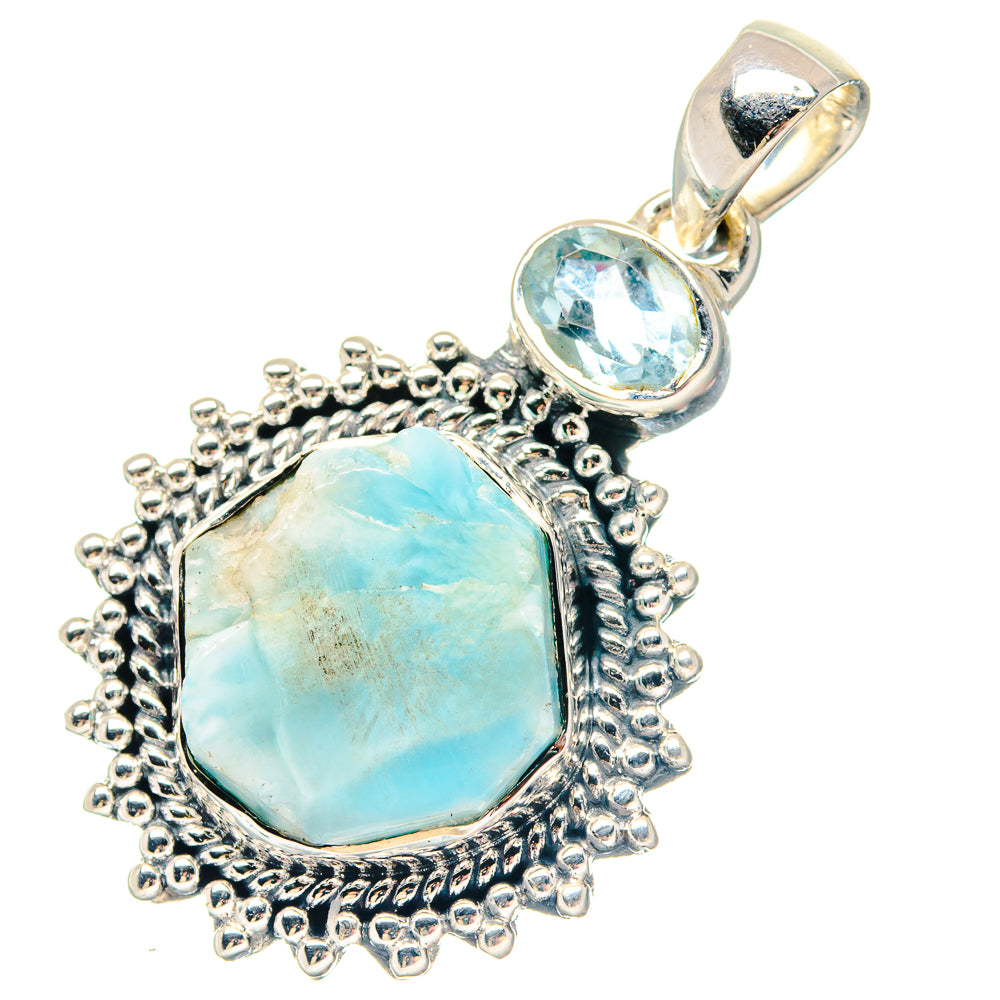 Larimar Rings handcrafted by Anasilvercos - PD19534